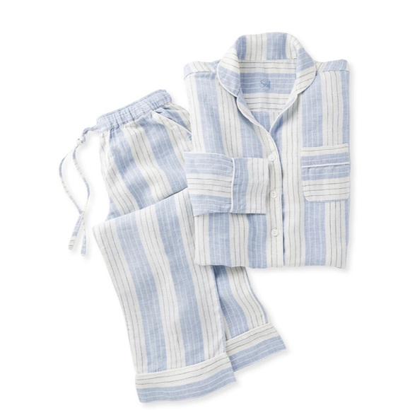 Serena & Lily Other - New Serena and lily Porto linen pajamas
